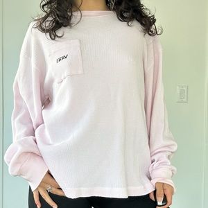 Vans pink long sleeve